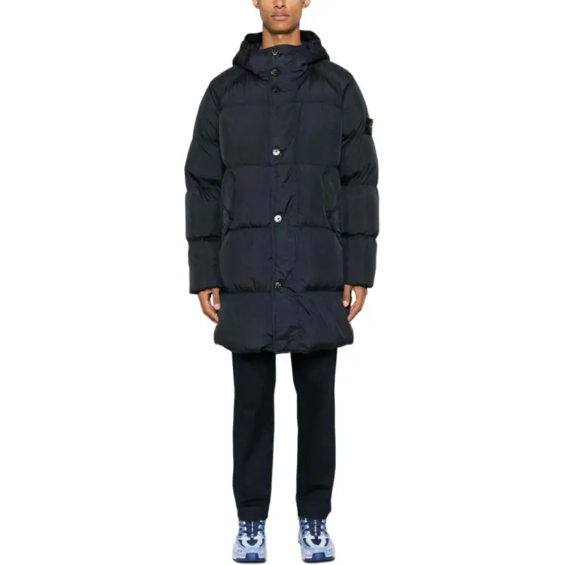 STONE ISLAND Hooded Puffer Jacket-4