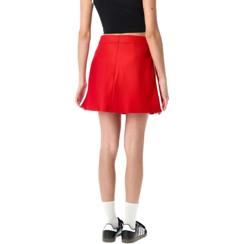 Adidas Originals Casual Short Skirts Women's Red-1