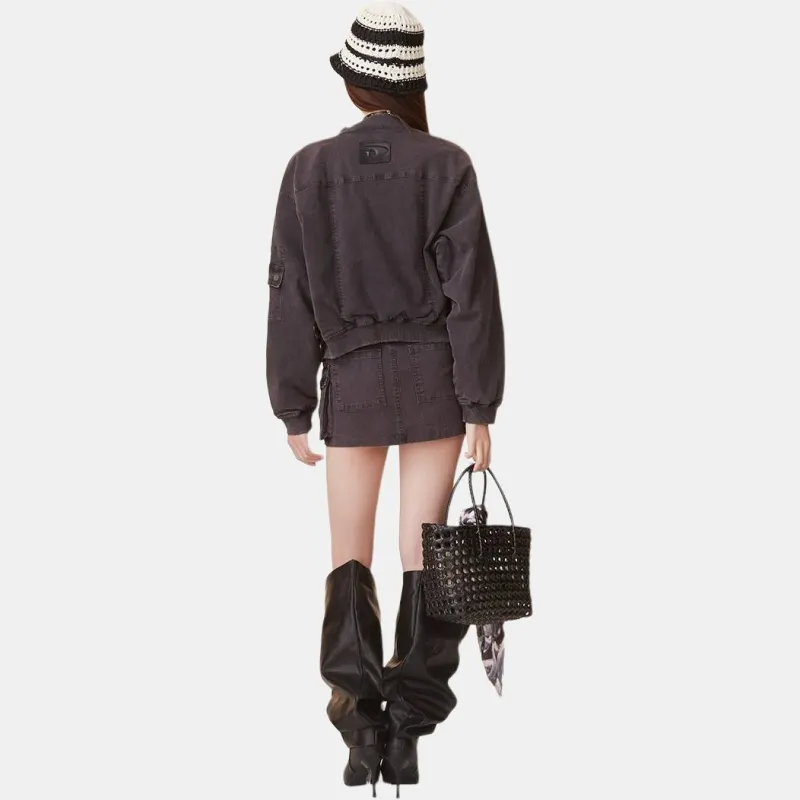 LALABOBO Jackets Coats Women's Black-6