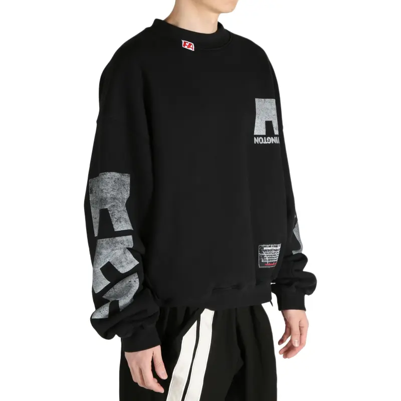 RIVINGTON Roi Rebis Sweatshirt Unisex Black-2