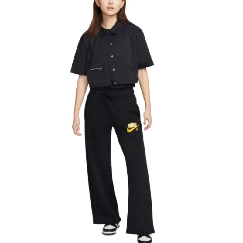 Nike Casual Pants Women's Black/University Gold-5
