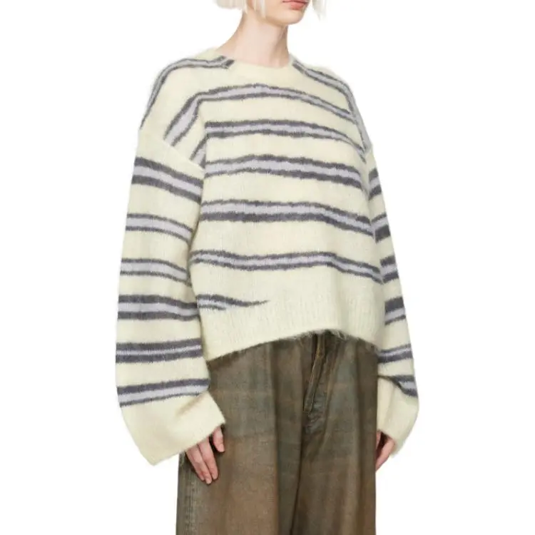 Acne Studios Striped Crewneck Jumper-3