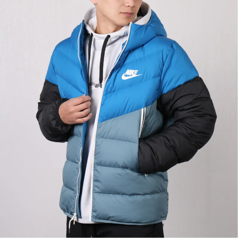 Nike Down Jackets Men Blue, Black, Multicolor-2