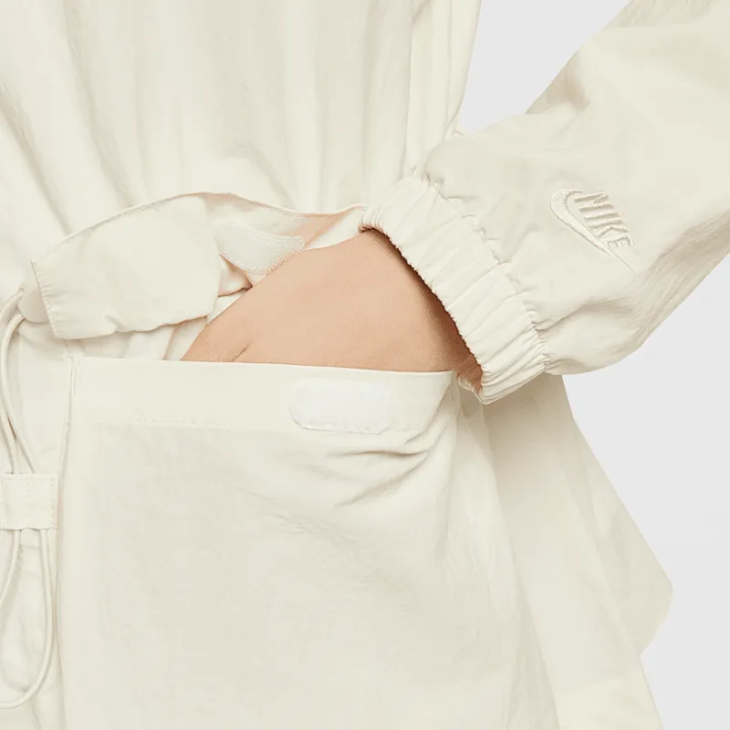 Nike Sportswear AS W NSW TREND WVN JKT GCEL Jackets Coats Women's White-3