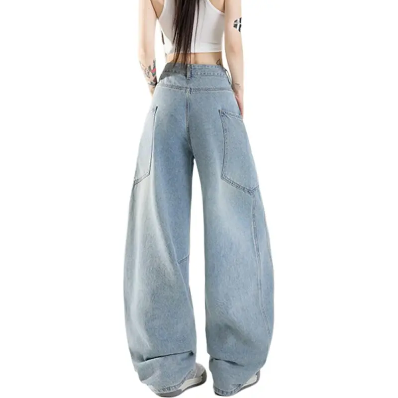 NHZN Jeans Women's Light Blue-3