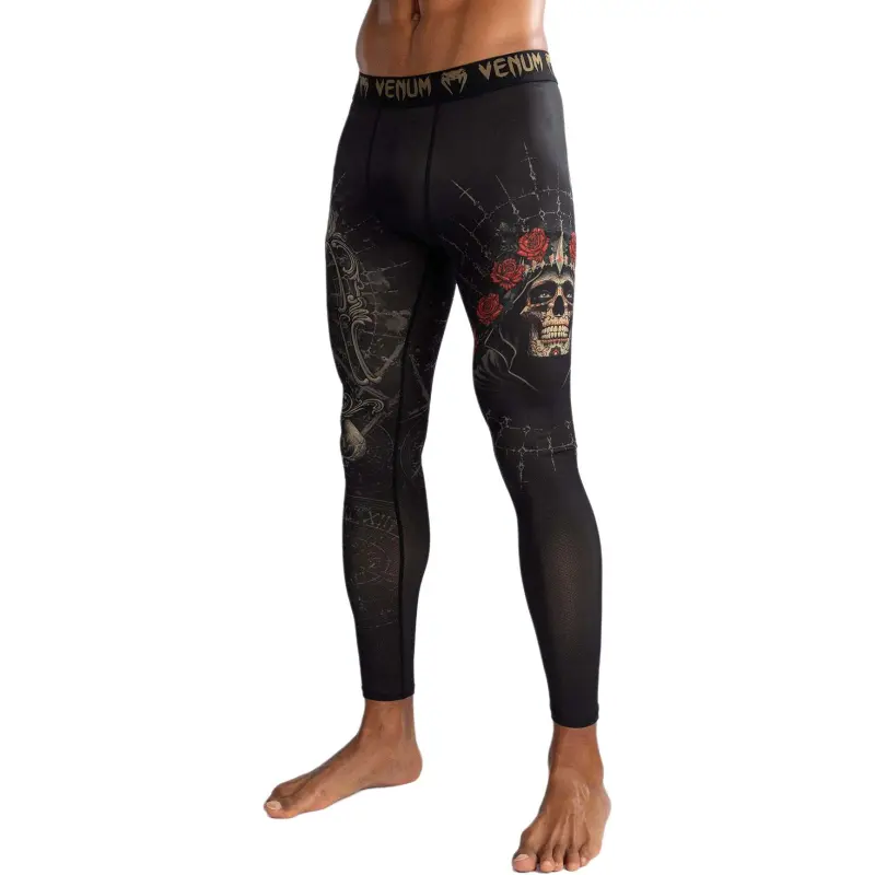 VENUM Sports Pants Men's Pitch Black/Gold-4