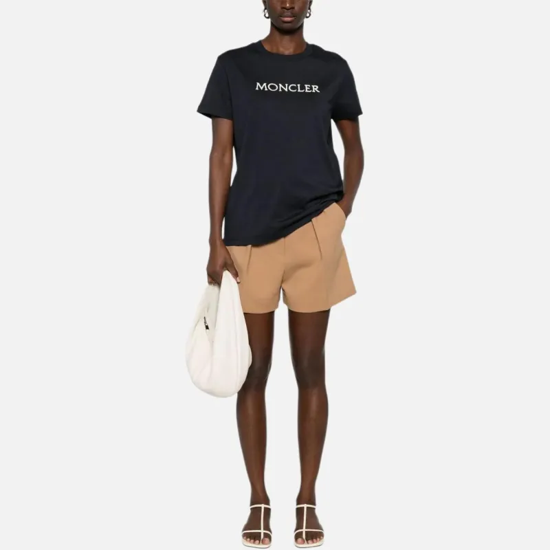 Moncler Logo embroidered T shirt-3