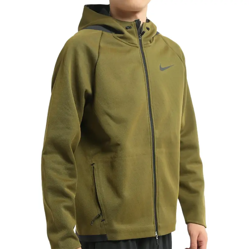 Nike Therma Jackets Coats Men's Green-3
