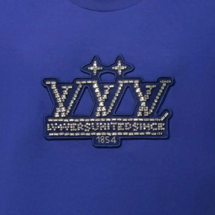 LOUIS VUITTON Embellished Cotton T Shirt-5
