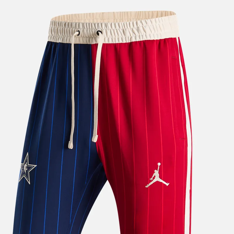 Jordan All-Star 2024 Knitted Sports Pants Men's Deep Team Red-4