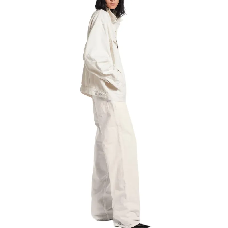 Balenciaga Loose Fit Jeans 'White'-2
