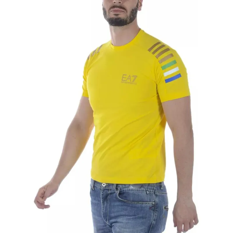 EMPORIO ARMANI EA7 T Shirt Men's Yellow-1