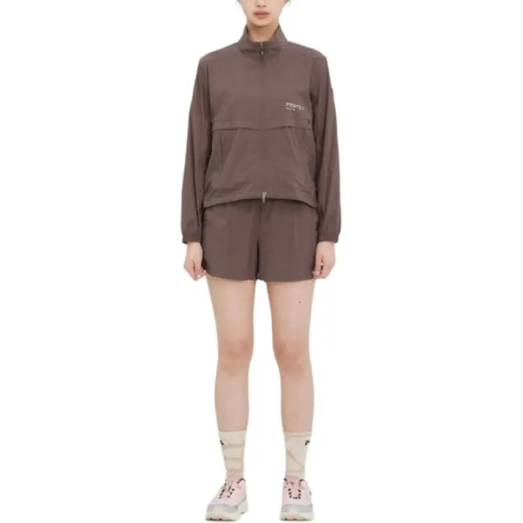 FILA Trench Coat Unisex Light Umber-2