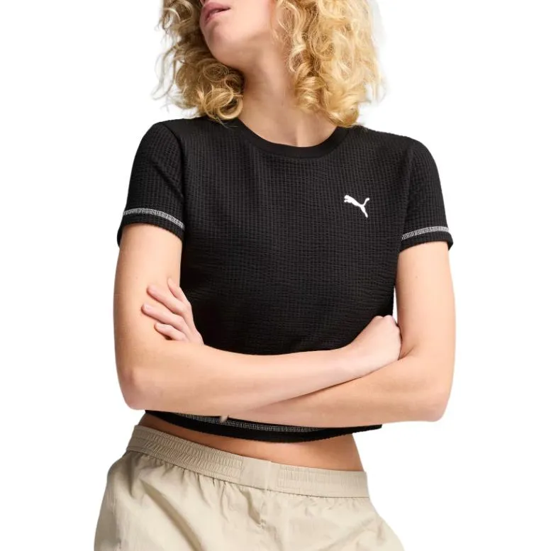 PUMA Playera Corta Dare To Textured Para Mujer-2