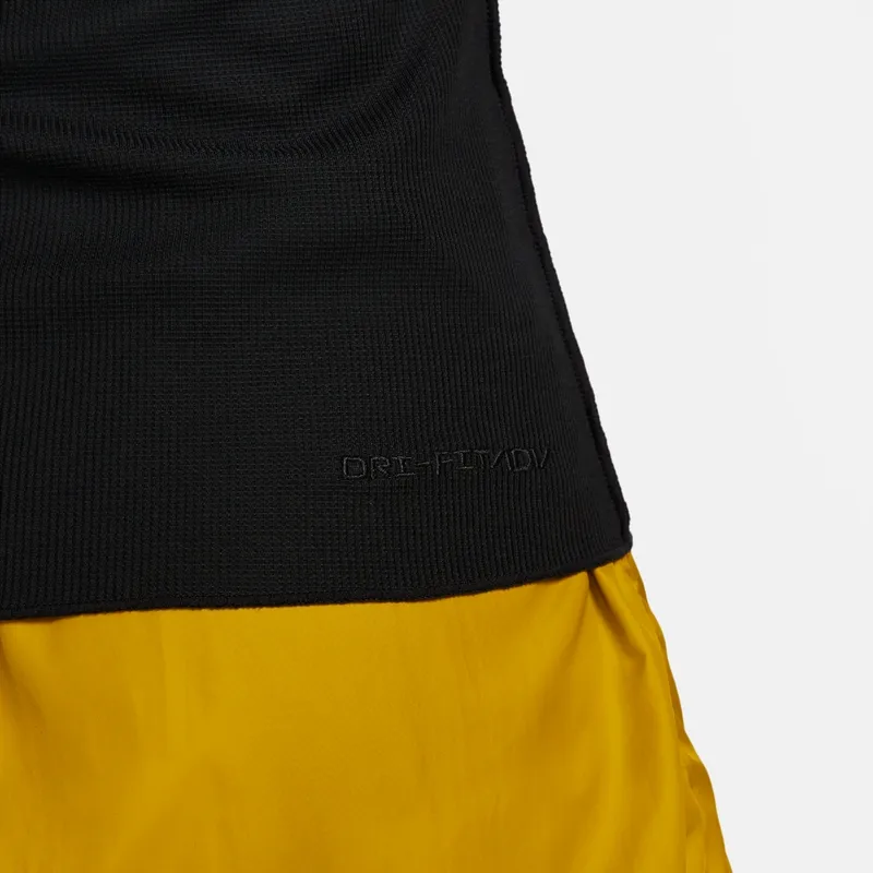 Nike Dri Fit Drop Shoulder Sleeve T Shirt Women's Black-4