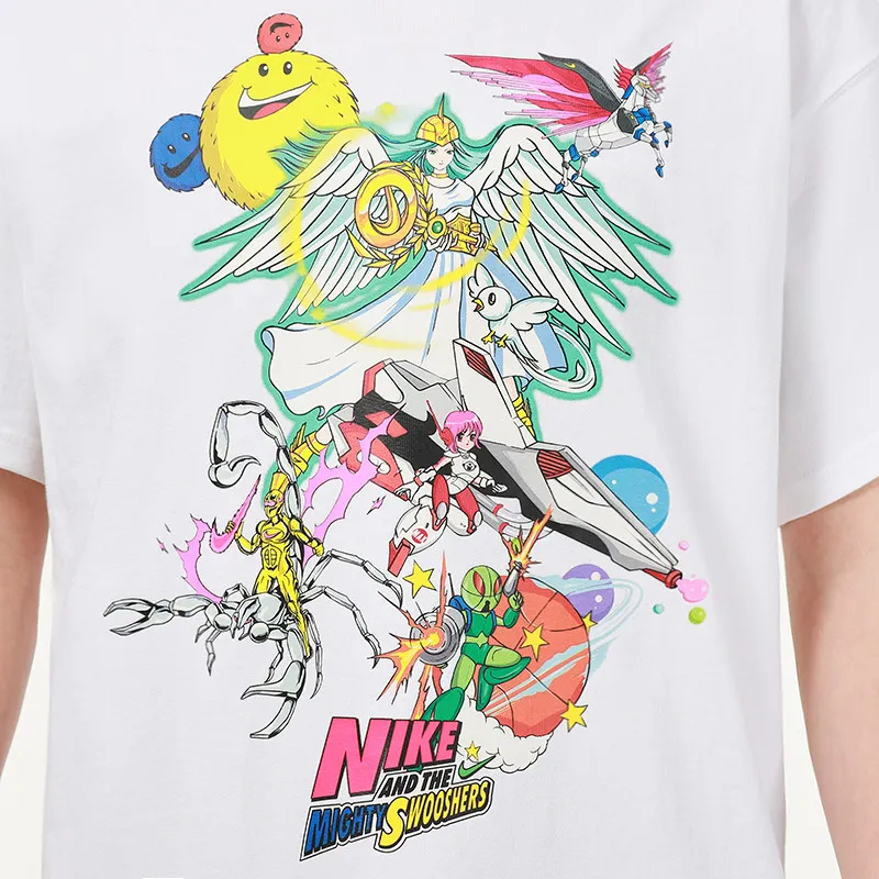 Nike T Shirts Men White-6