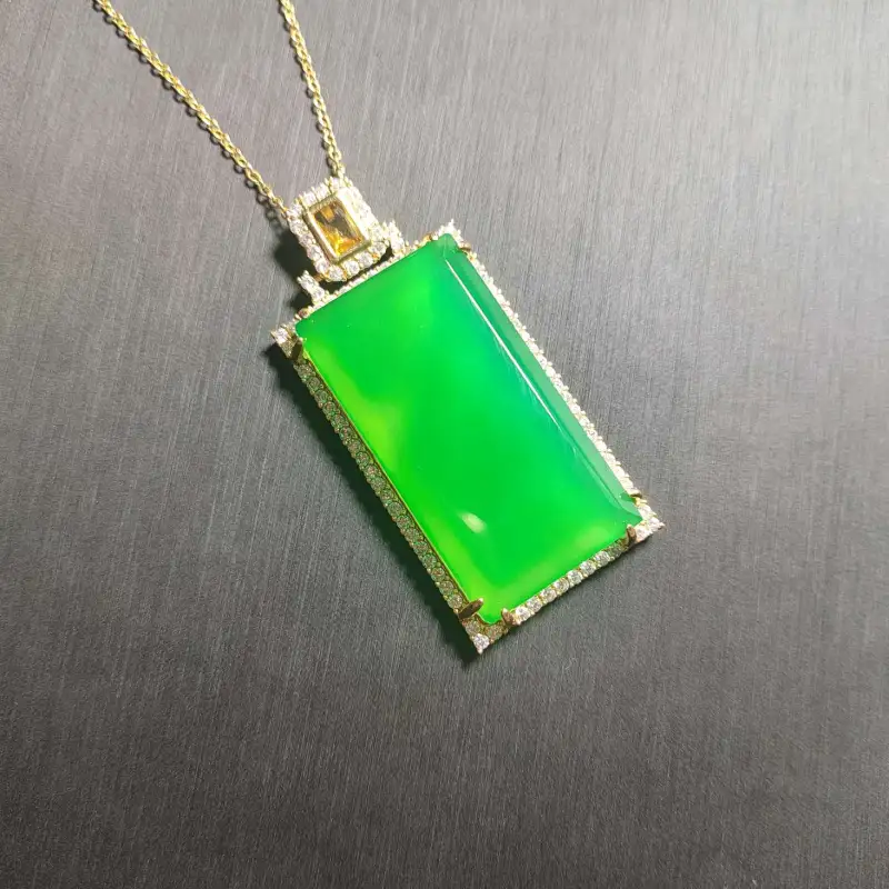 Gifts Chalcedony Jade Necklaces Unisex-6