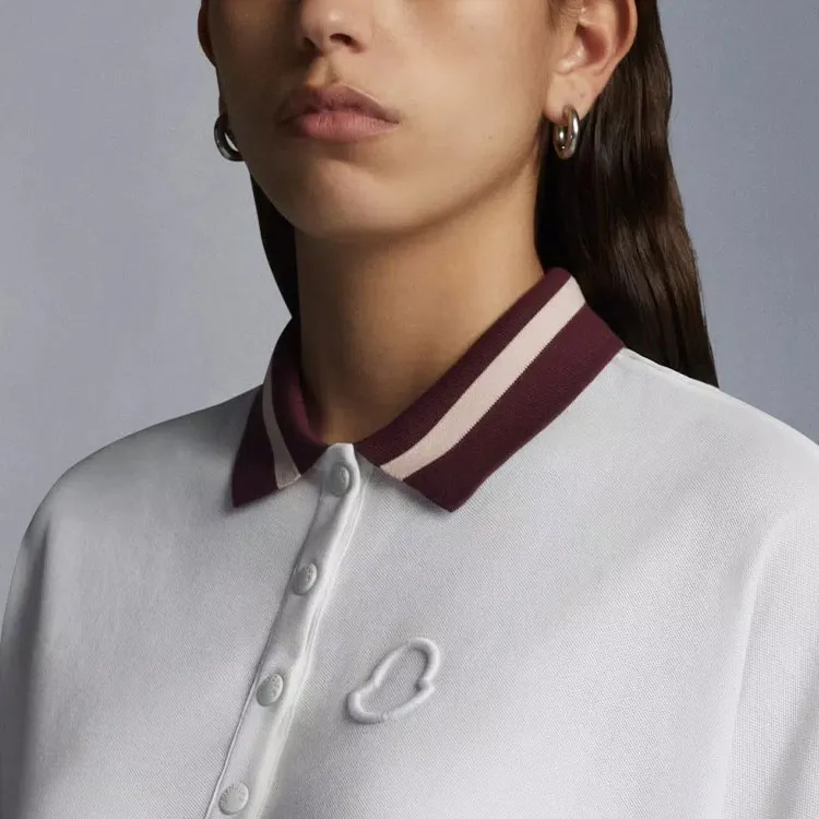 Moncler SS22 Polo Shirts Women's White-4