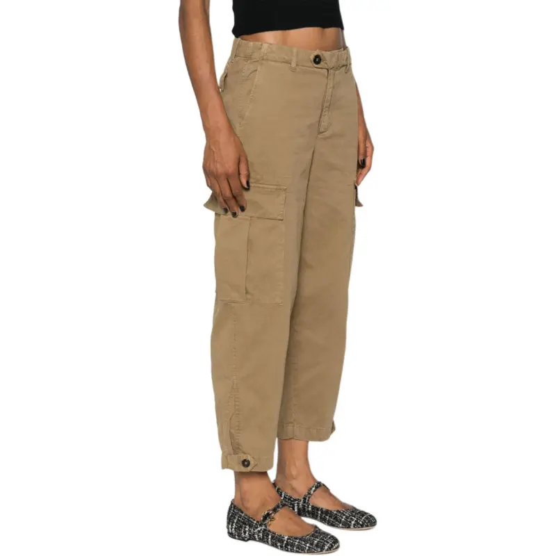PINKO Tapered Leg Cargo Trousers-5
