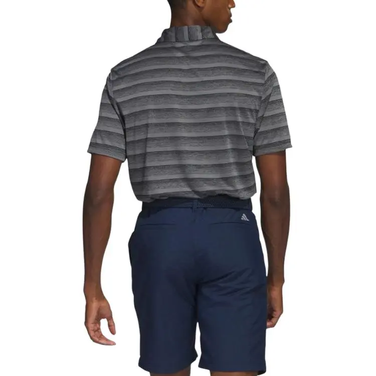 Adidas Polo Shirts Men Black Gray Color-2