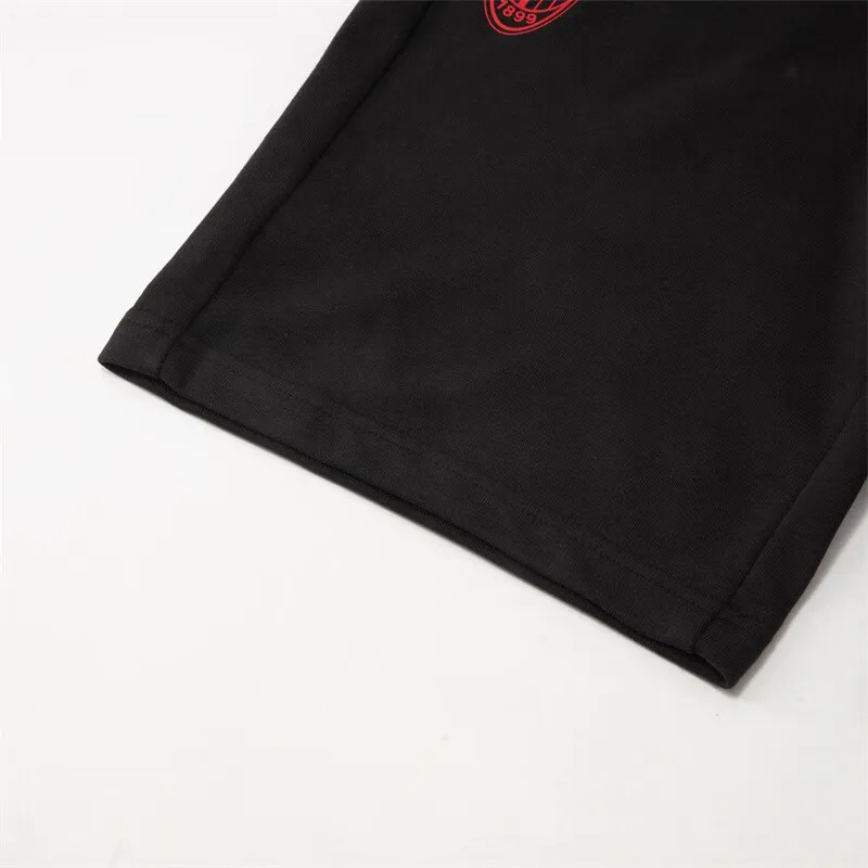 PUMA AC Milan Casual Shorts Men's Red Black-4