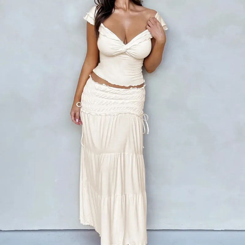 Tiger Mist DENALI MAXI SKIRT Casual Long Skirt Women's Butter-6