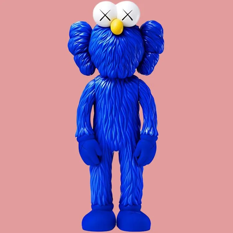 KAWS Bff Open Edition Vinyl Figure Pink/Blue/Black Set-1
