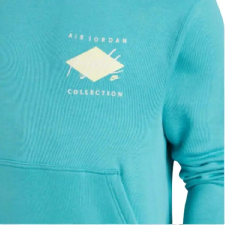Jordan Sweatshirts Men Duck Turquoise-2