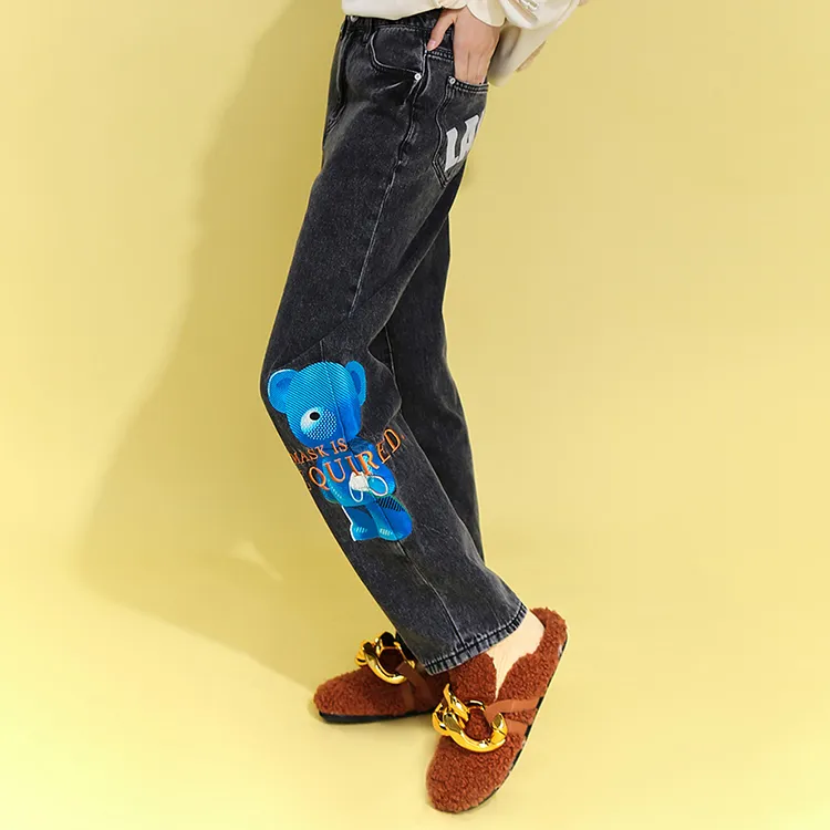 LALABOBO Wide Leg Jeans Women's-4