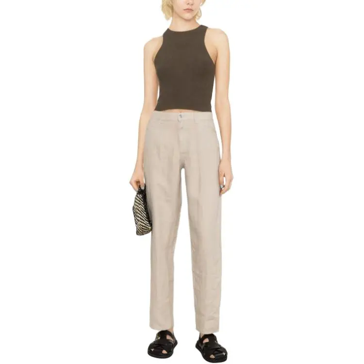 EMPORIO ARMANI SS23 Jeans Women's Khaki-1
