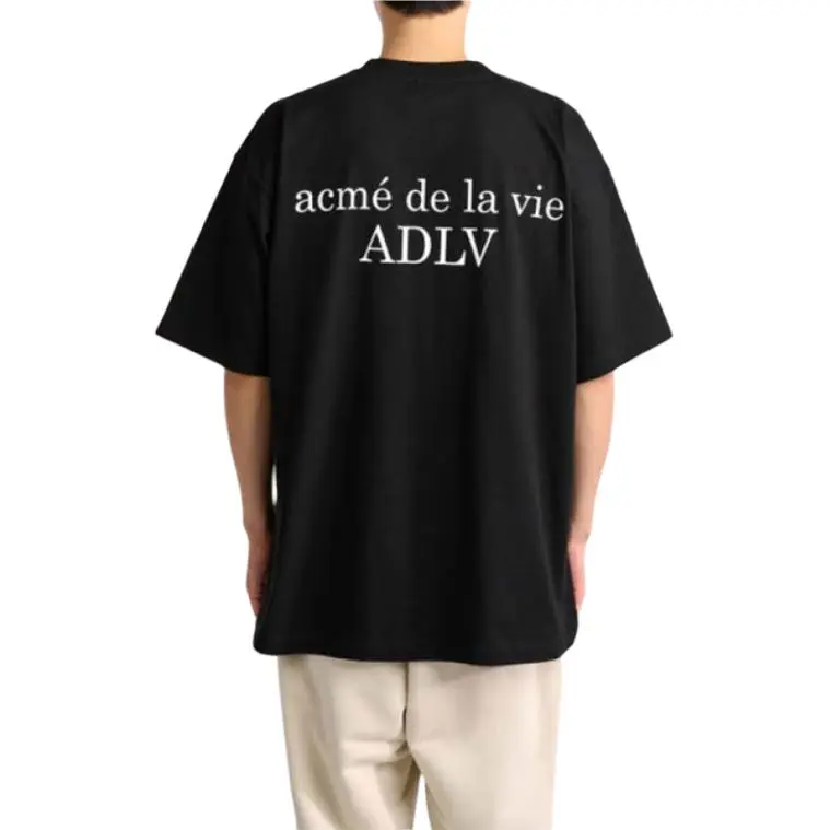 Acme De La Vie/ADLV SS23 T Shirt Unisex Black-3