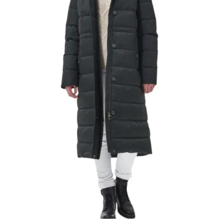 BARBOUR Herring Quilted Jacket Jackets Coats Women's Black-4