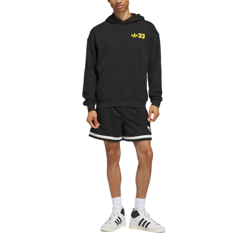Adidas Originals SS25 Sweatshirt Unisex Black/Sunlight Yellow-5