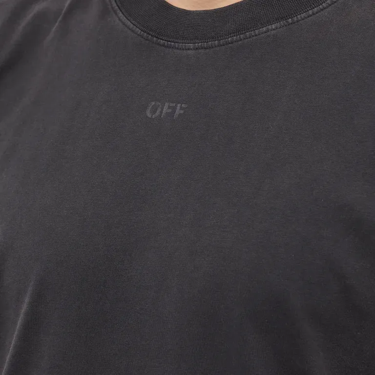 OFF WHITE Super Moon Cotton T shirt-7