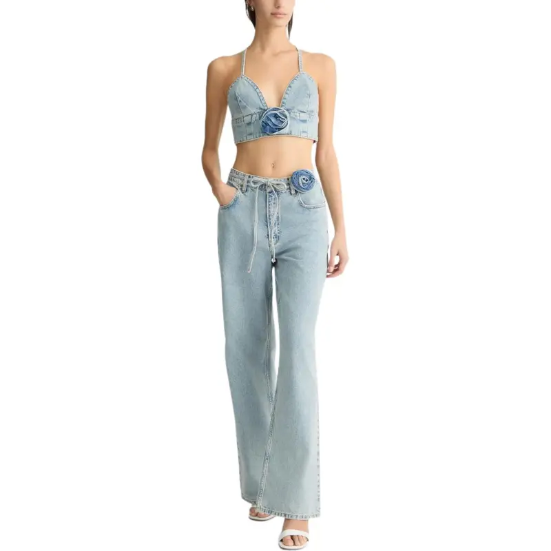 Liu Jo Baggy Cotton Jeans-1