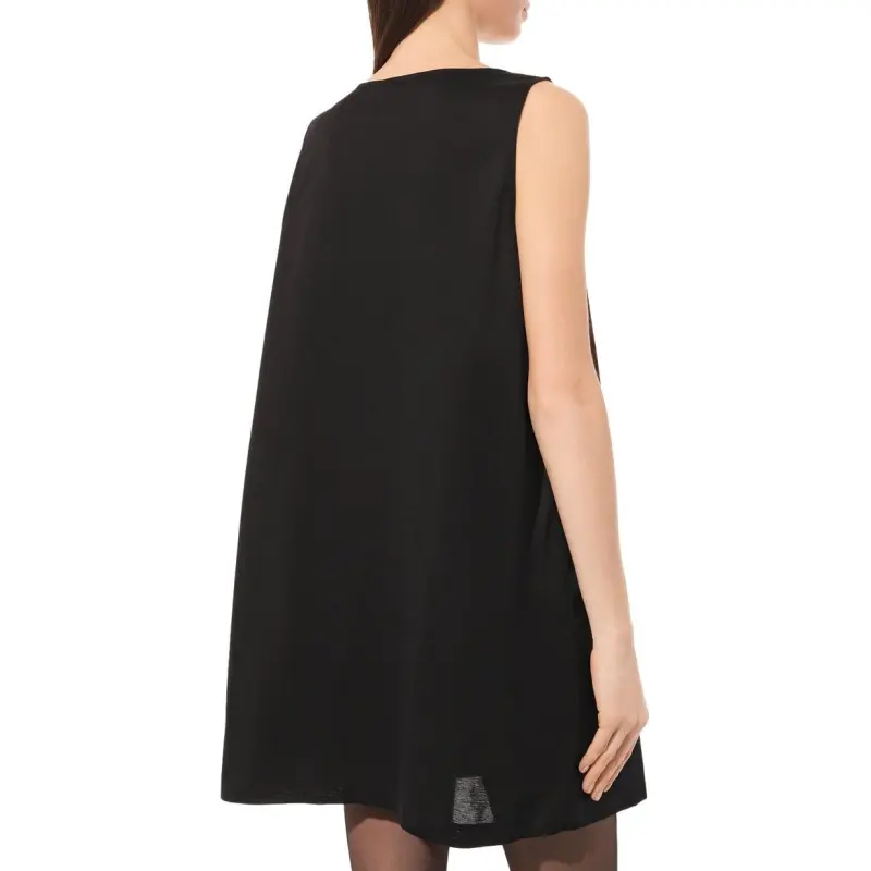 PRADA SS23 Sleeveless Dress Women's Black-3
