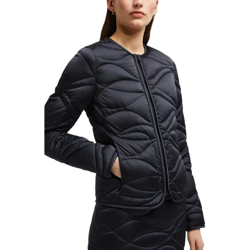 Moncler Down Jacket Women's Dark Blue-3