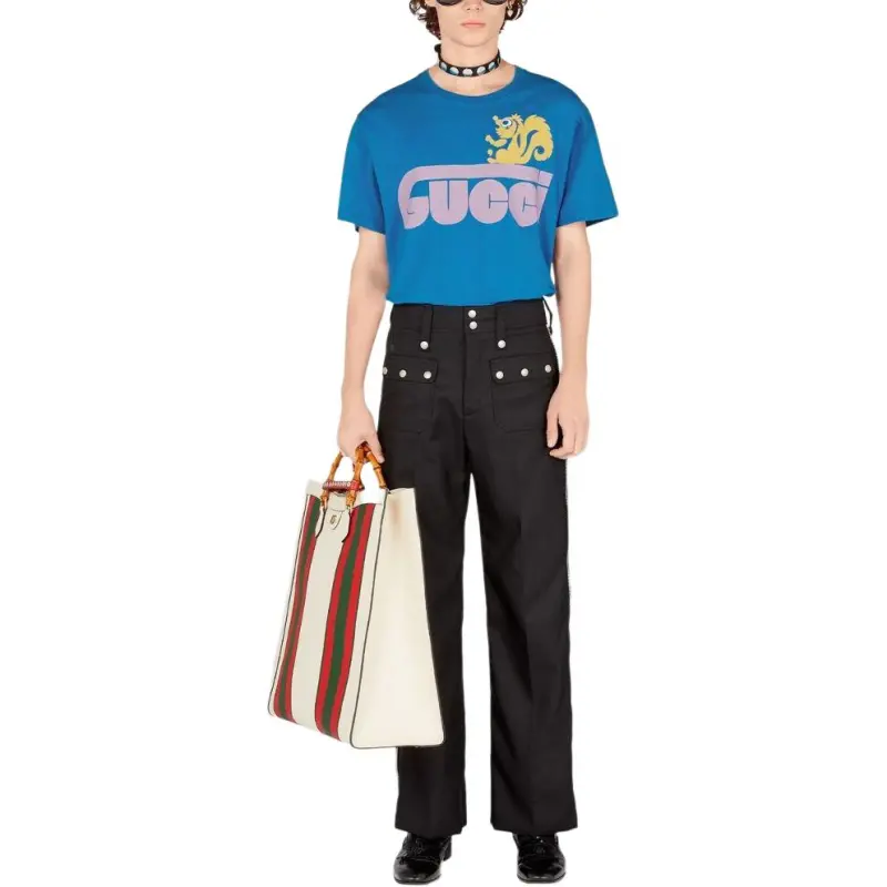 GUCCI Retro Skunk Print T Shirt-3