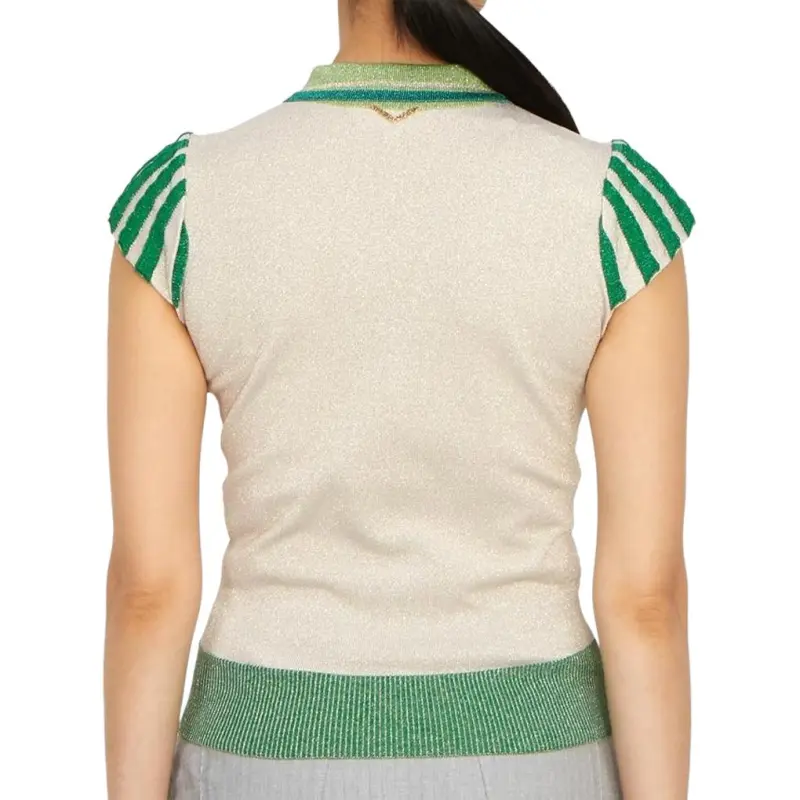 MARK & LONA Polo Shirt Women's Gold-1