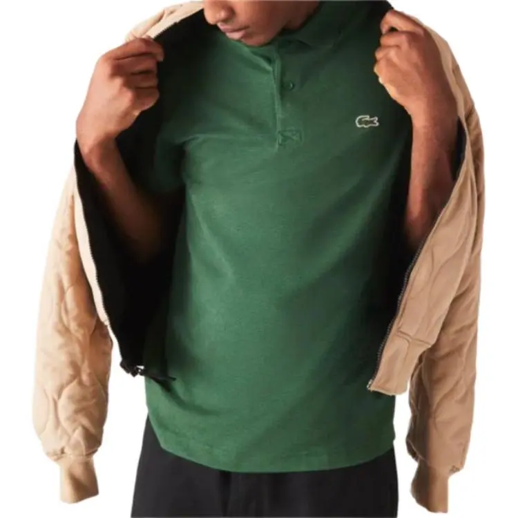 LACOSTE Polo Shirts Men Green-5
