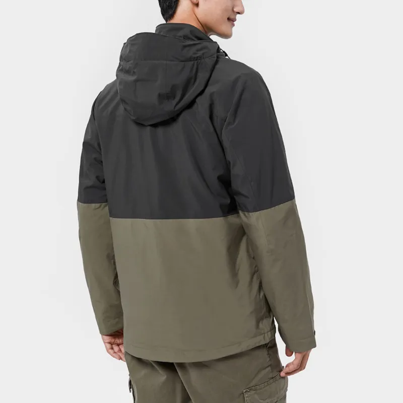 Columbia Omni Heat Waterproof And Windproof Windbreaker Jacket Men's Army Green-3