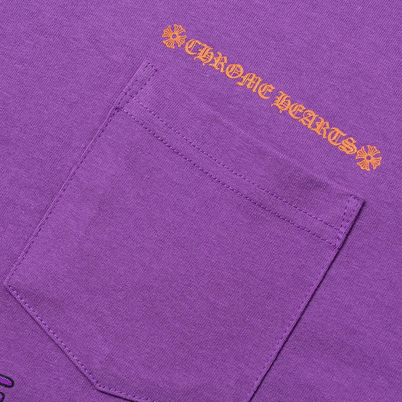 Chrome Hearts FW24 T Shirt Unisex Purple-4