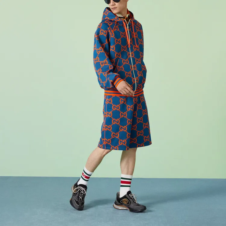 GUCCI Gg Jacquard Shorts-1
