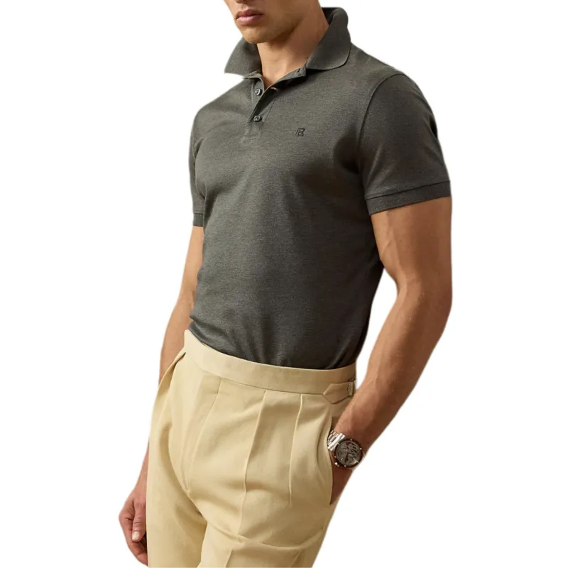 Polo Ralph Lauren Polo Shirt Men's Medium Gray-1