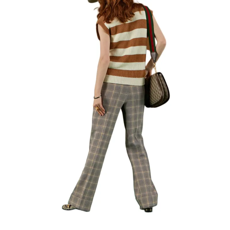 GUCCI Vests Women's Brown-4