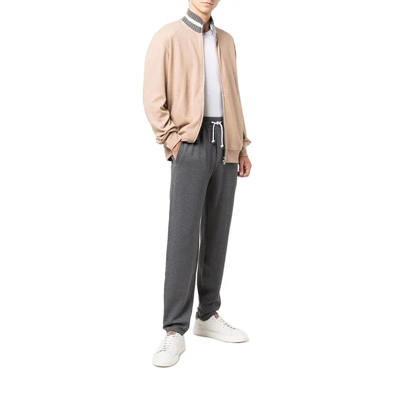 Brunello Cucinelli FW22 Casual Pants Men's Gray-2