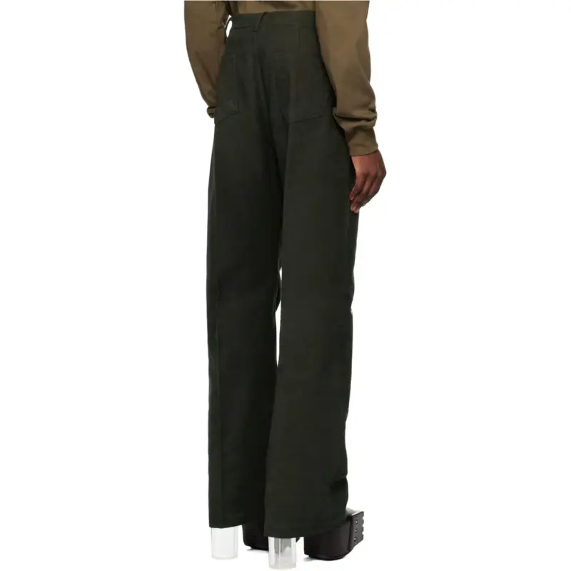 RICK OWENS/RO Jeans Men's Forest Green-1