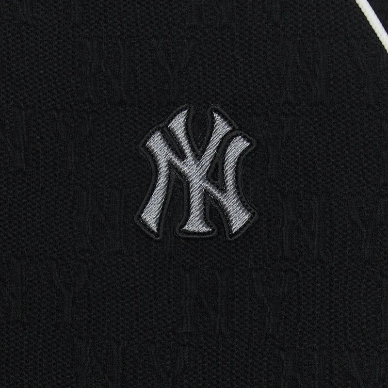 MLB New York Yankees Monogram Collection Taunton Stenneck Jackets Coats Unisex Black-3