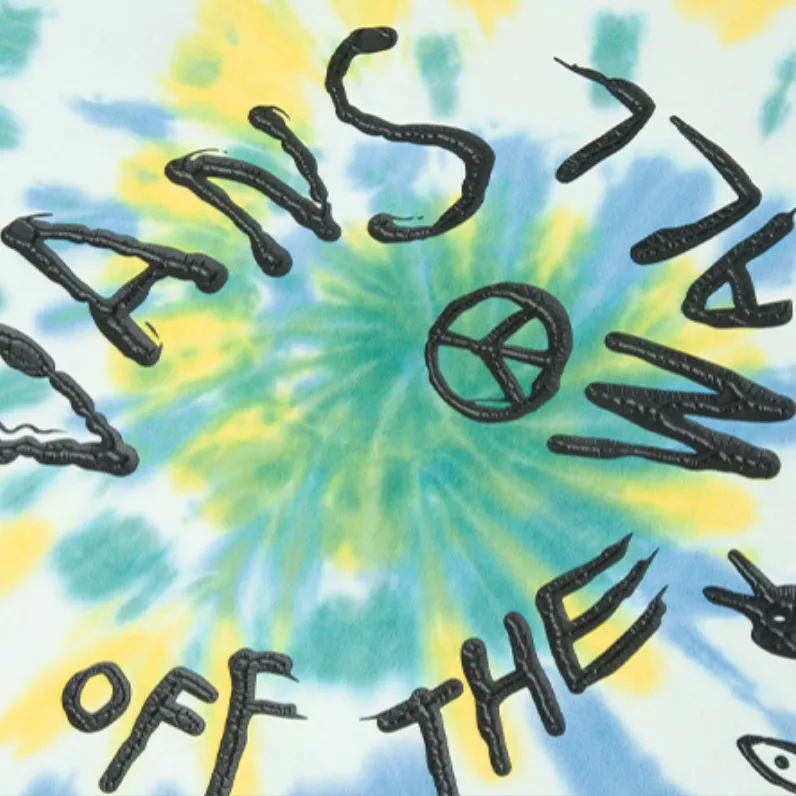 Vans T Shirt Unisex Ecru Tie Dye-2
