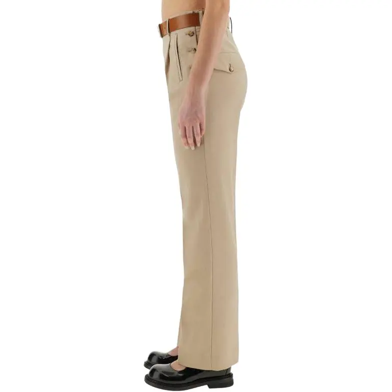 MOSCHINO Casual Pants Women's Beige-2